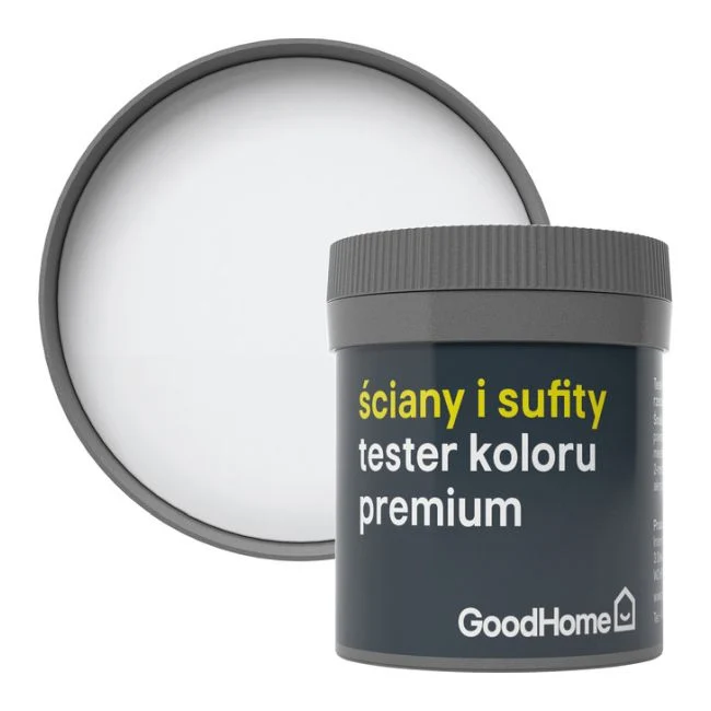 GoodHome Preferred plamemodstandsdygtig væg- og loftmaling tester North Pole 0,05 l