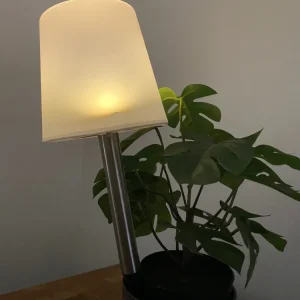 Conzept solar lampe med spyd 15x15x41,5 cm