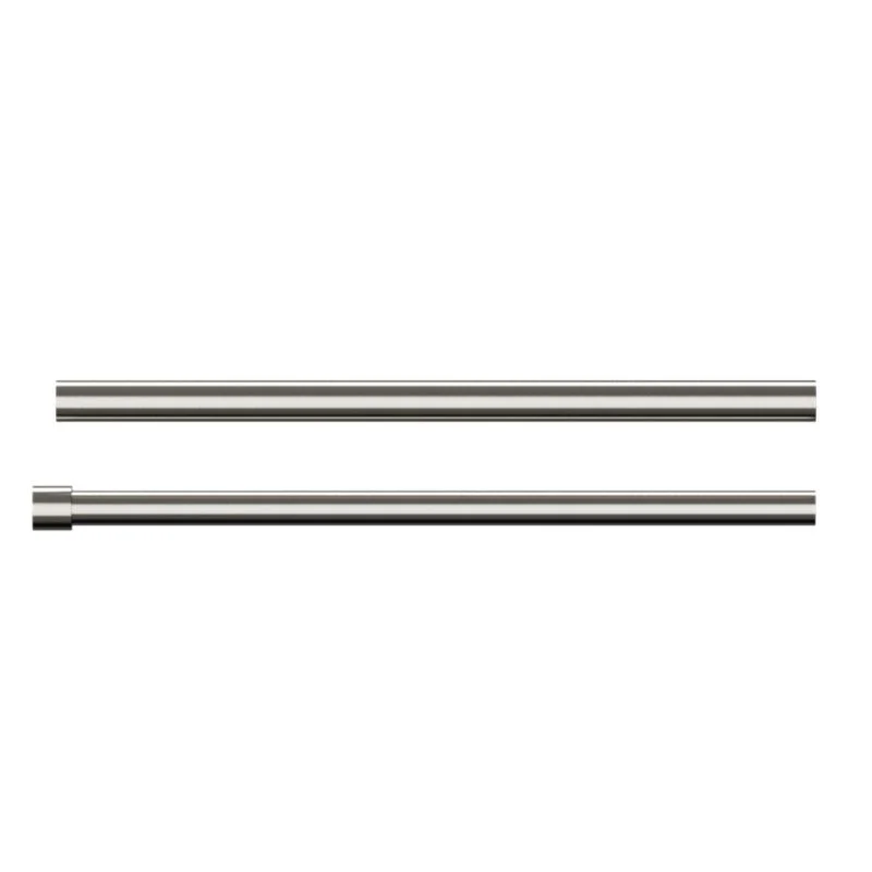 GoodHome Athens II dobbelte gardinstang 19 mm 240 cm kugle grå