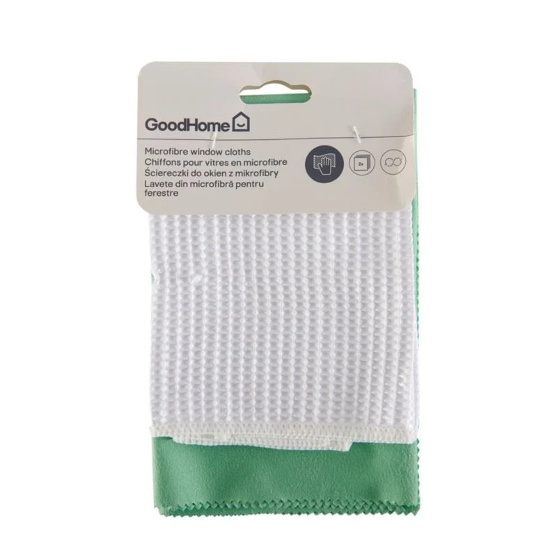 GoodHome mikrofibermopper til vinduer, 2 stk.