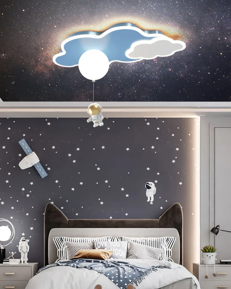Cloud Ceiling Light | Astronaut Balloon Design Length