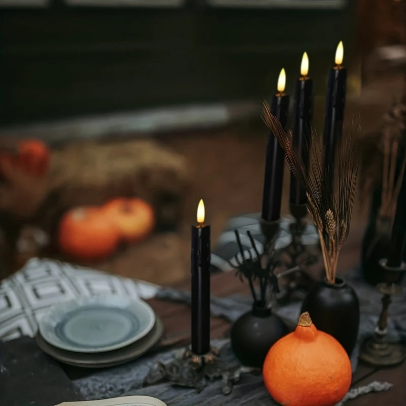 LED Taper Candles Set | Remote Control Flameless Lighting