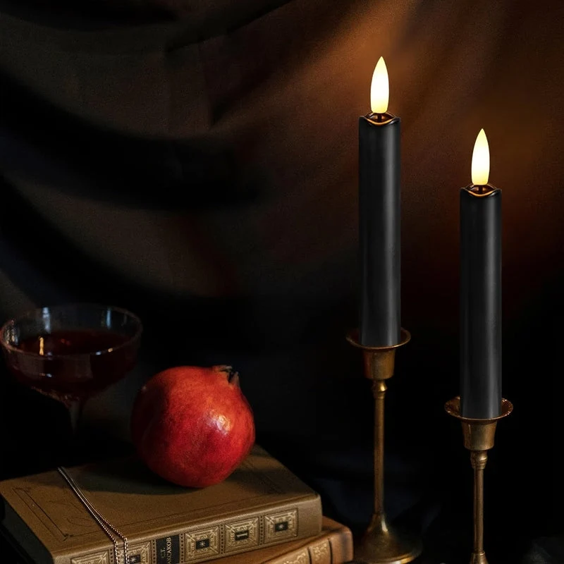 LED Taper Candles Set | Remote Control Flameless Lighting
