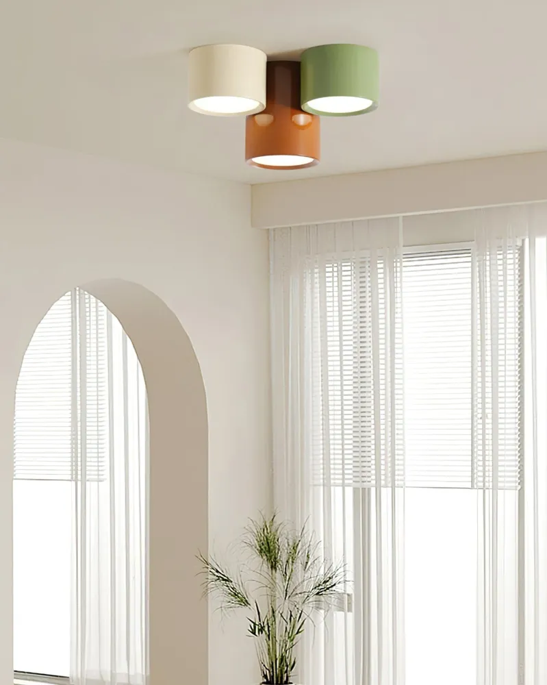 Modern Ceiling Light | Natural Earth Tone Collection Diameter