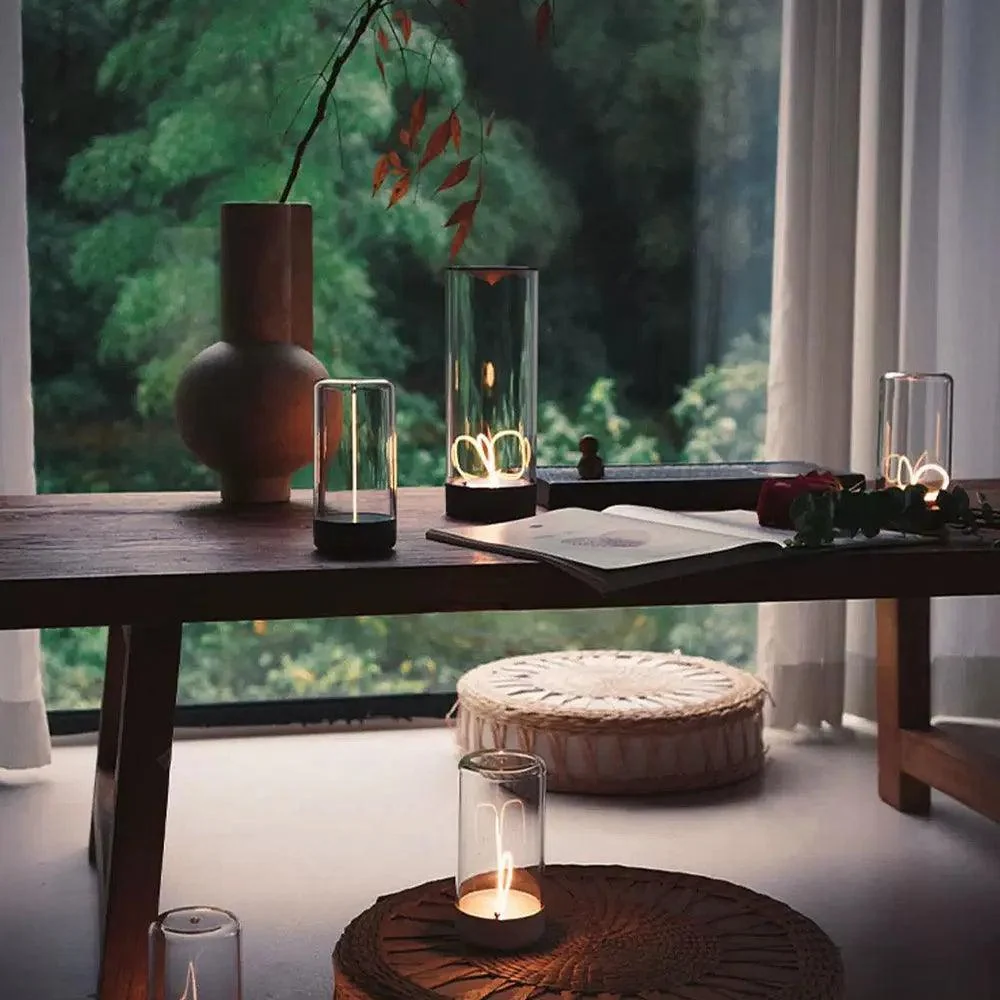 Modern LED Table Lamp | Magnetic Flexible Lighting Design Gray