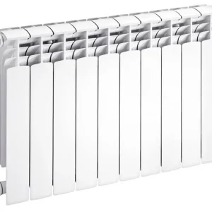 Armatura Kraków Premium White aluminiumsradiator alabast 10 sektioner