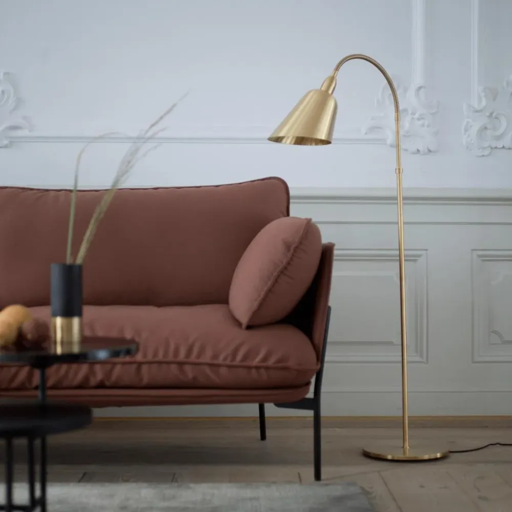 BELLEVUE GULVLAMPE AJ7 - MESSING