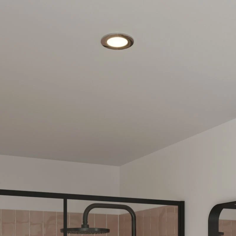 GoodHome Leavitt LED-indbygningsspot 345 lm IP44 4000 K sølv