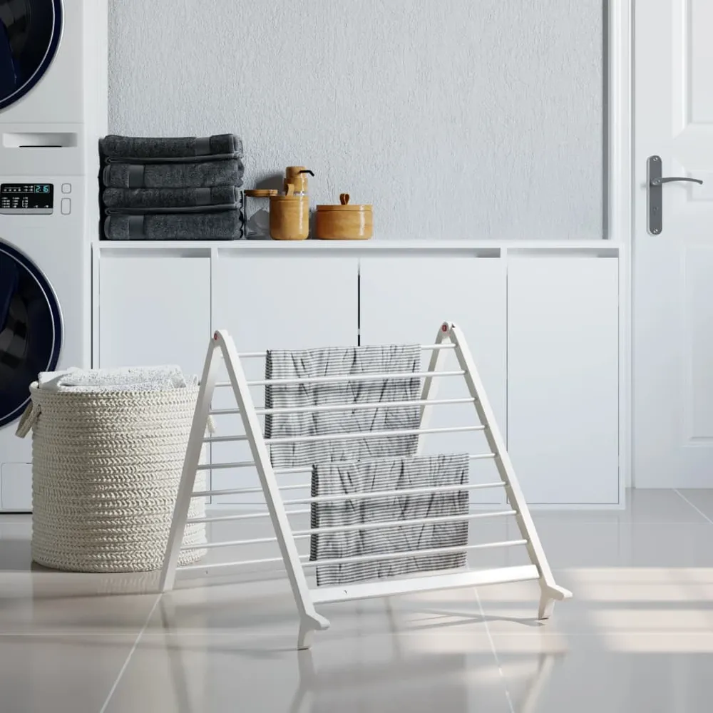 Tørrestativ Til Badekar 53-90 Cm Udvideligt Aluminium