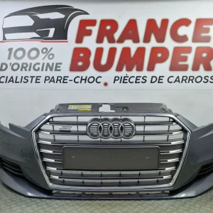 Forreste kofanger Audi A3 (8V) Fase 2 (fra 08/2016 til 12/2020) – Original brugt med lygtevasker
