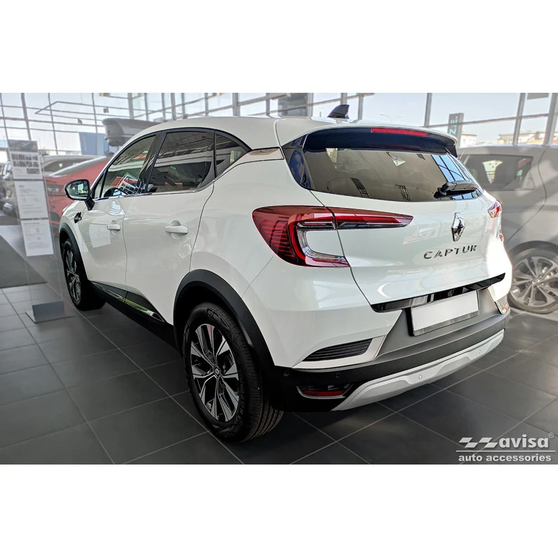 Avisa, Bagagerumsbeskytter i Sort Krom Rustfrit Stål - Renault Captur II 2019- & Mitsubishi ASX II 2023-