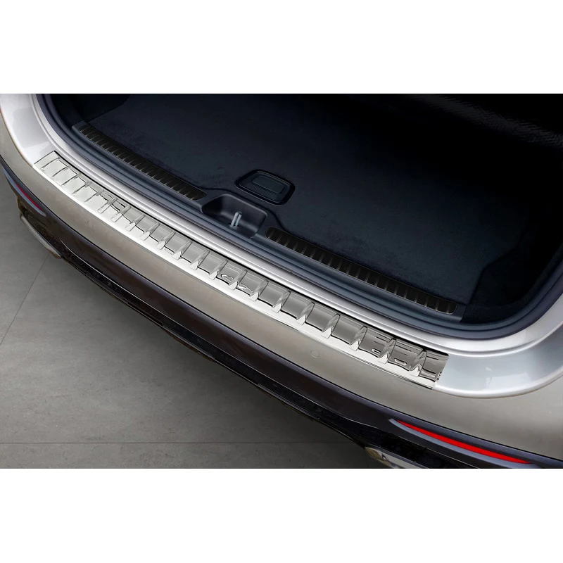 Avisa, Bagkofangerbeskytter, blankpoleret, Rustfritstål, passer til Mercedes GLC II (X254) 2022- 'Ribs'