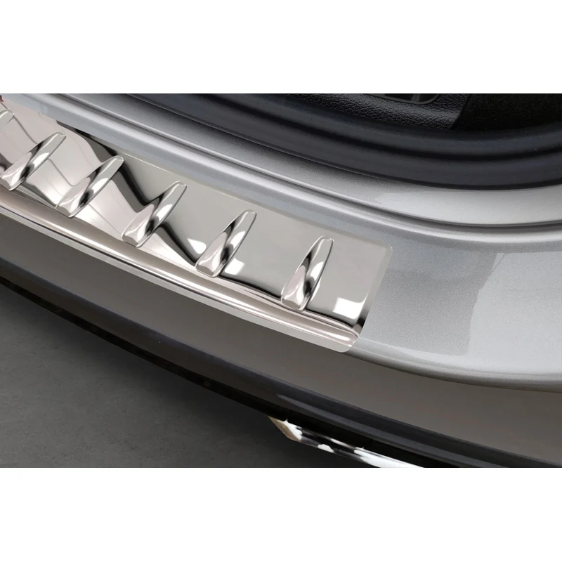 Avisa, Bagkofangerbeskytter, blankpoleret, Rustfritstål, passer til Mercedes GLC II (X254) 2022- 'Ribs'