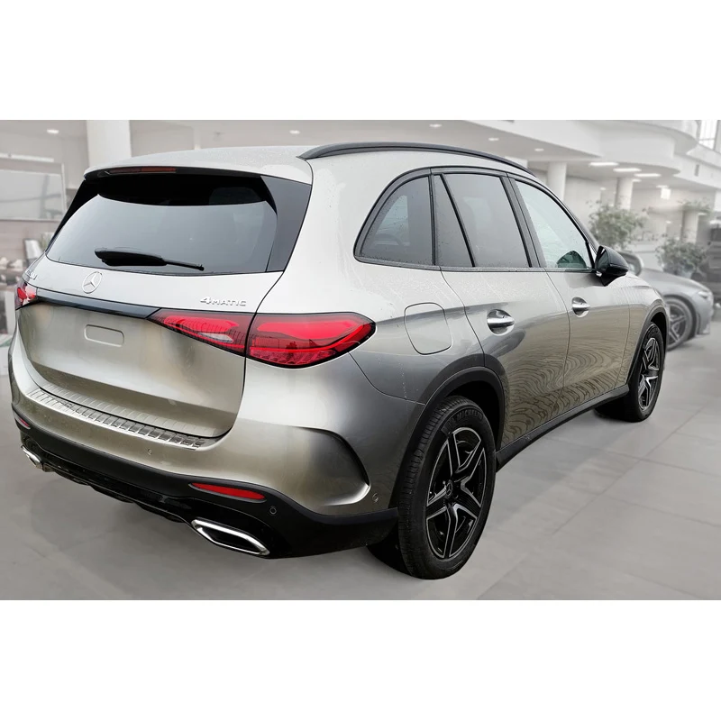 Avisa, Bagkofangerbeskytter, blankpoleret, Rustfritstål, passer til Mercedes GLC II (X254) 2022- 'Ribs'