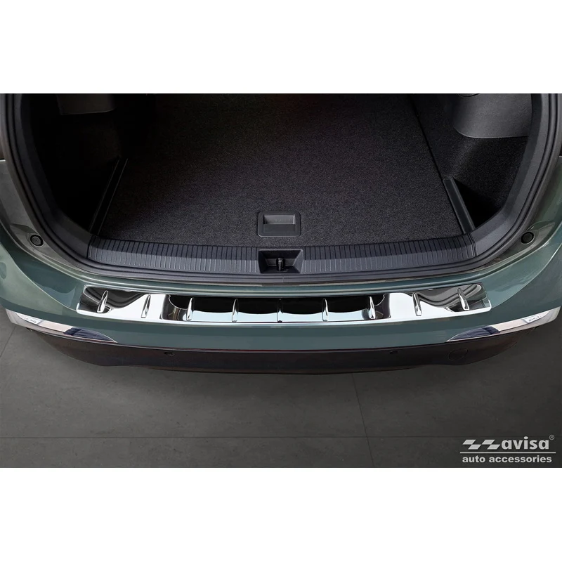 Avisa, Bagkofangerbeskytter, blankpoleret, Rustfritstål, passer til Volkswagen Tiguan (CT1) 2024- 'Ribs'