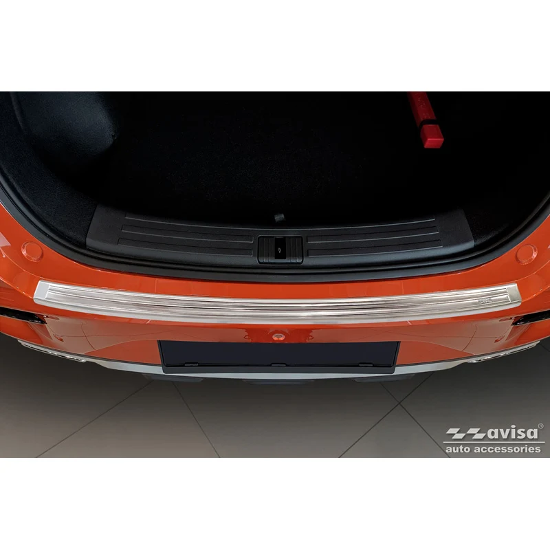 Avisa, Bagkofangerbeskytter, Rustfritstål, passer til MG ZS FL 2019- 'British Flag'