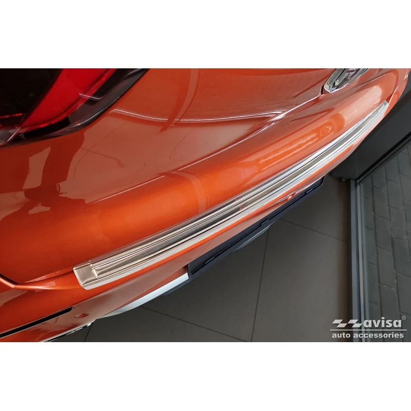 Avisa, Bagkofangerbeskytter, Rustfritstål, passer til MG ZS FL 2019- 'British Flag'