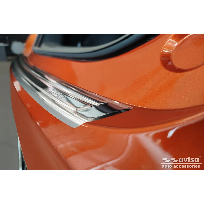 Avisa, Bagkofangerbeskytter, Rustfritstål, passer til MG ZS FL 2019- 'British Flag'