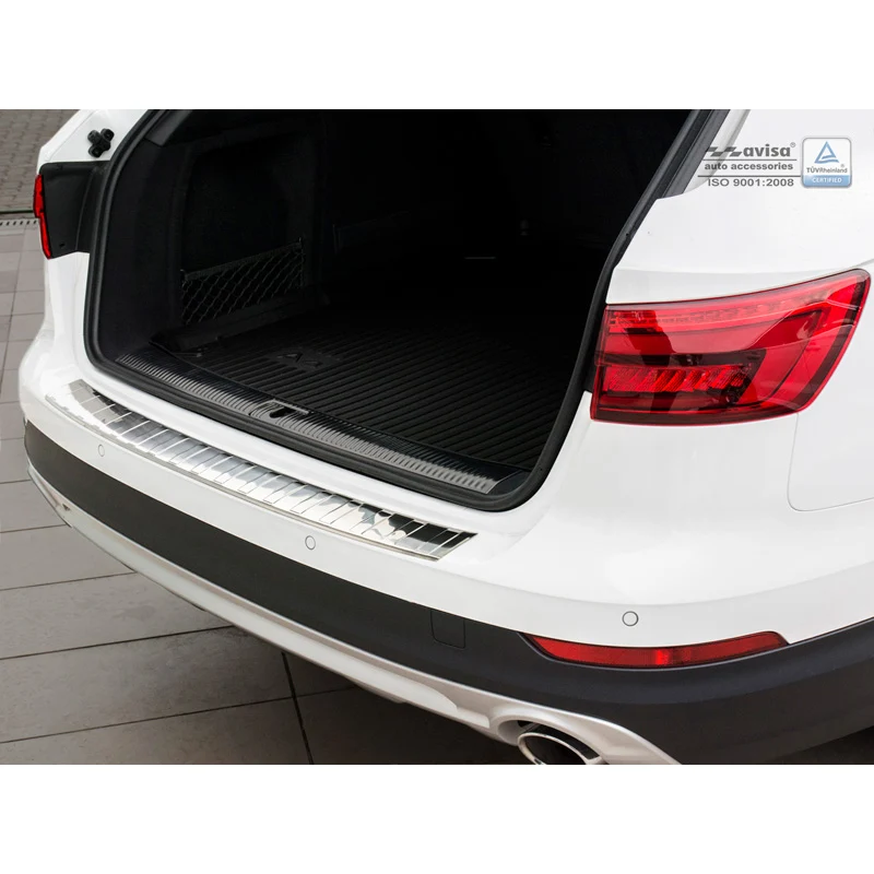 Avisa, Bagkofangerbeskytter, Rustfritstål, passer til Audi A4 B9 Allroad 2015-2019 & FL 2019- 'Ribs'
