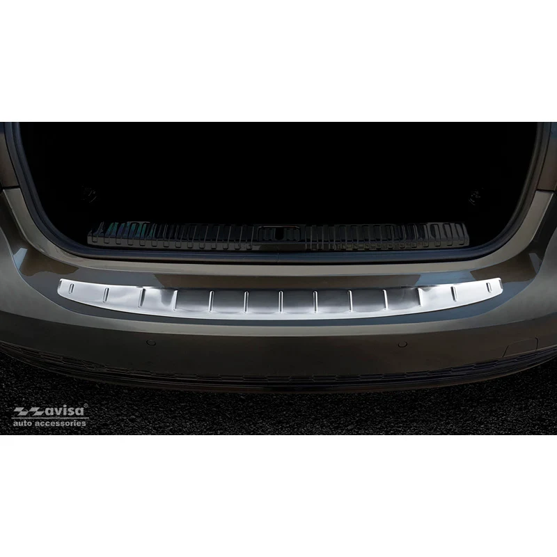Avisa, Bagkofangerbeskytter, Rustfritstål, passer til Audi A7 (C8) Sportback 2018- 'Ribs'