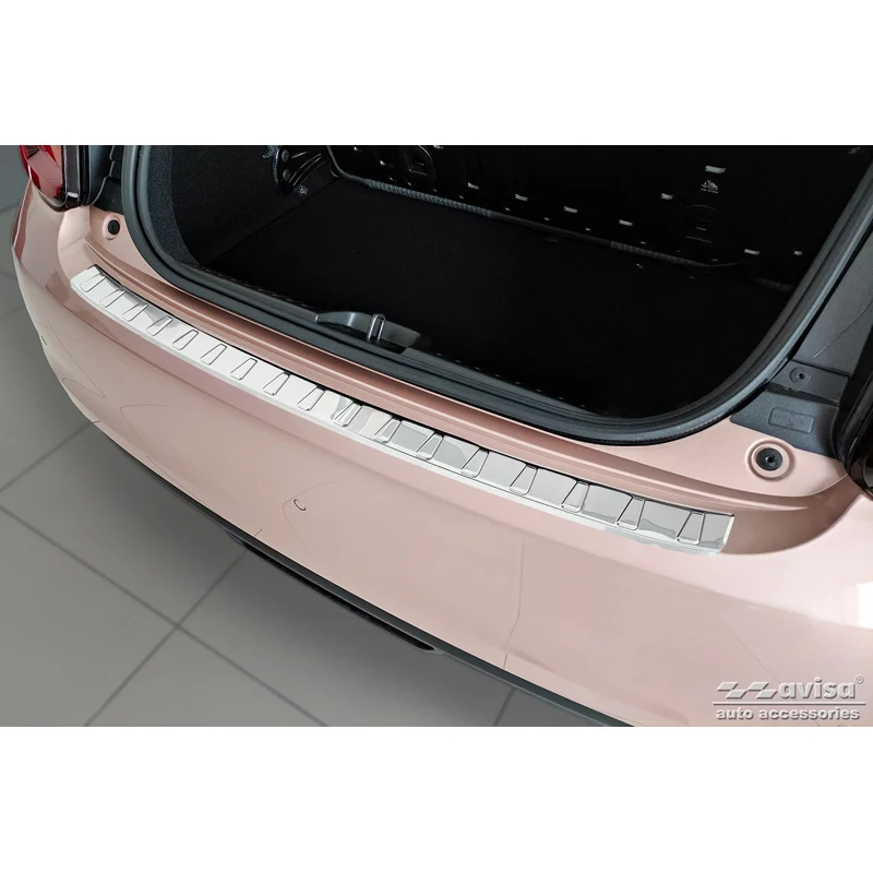 Avisa, Bagkofangerbeskytter, Rustfritstål, passer til Fiat 500e Berlina, 3+1 & Cabrio 2020- 'Ribs'