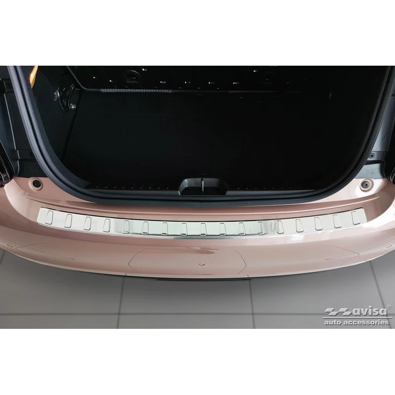 Avisa, Bagkofangerbeskytter, Rustfritstål, passer til Fiat 500e Berlina, 3+1 & Cabrio 2020- 'Ribs'