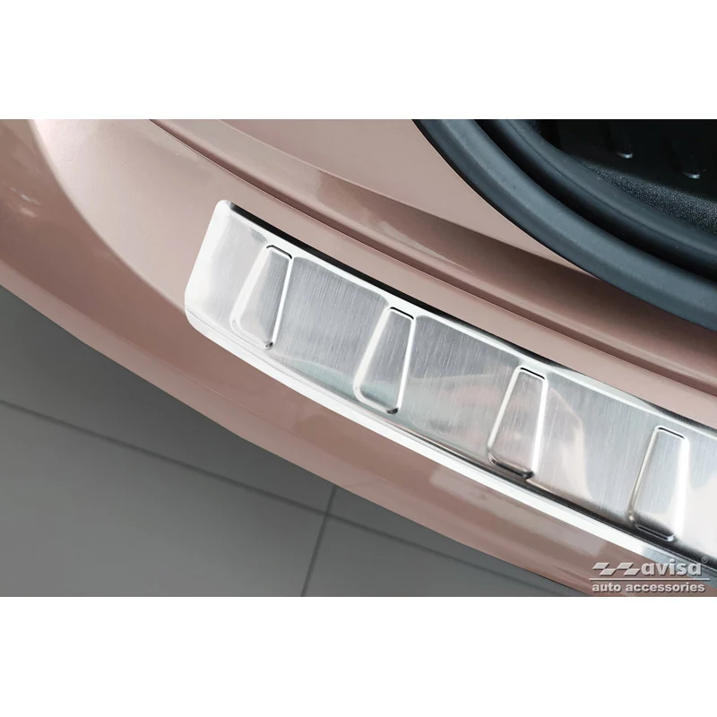 Avisa, Bagkofangerbeskytter, Rustfritstål, passer til Fiat 500e Berlina, 3+1 & Cabrio 2020- 'Ribs'