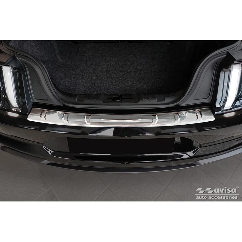 Avisa, Bagkofangerbeskytter, Rustfritstål, passer til Ford Mustang VI Coupé 2015-2017 & FL 2017- incl. GT 'Ribs'