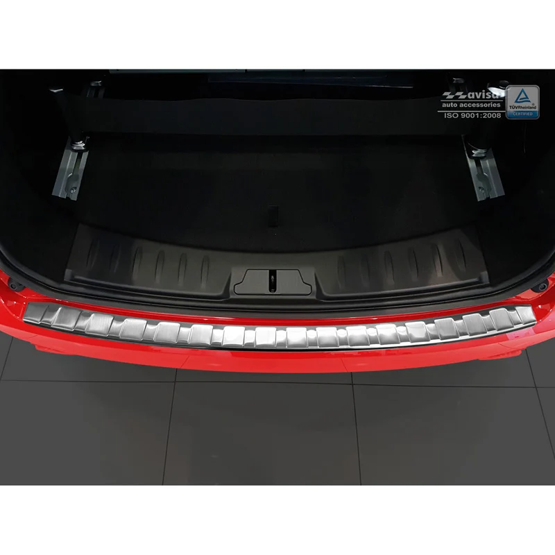 Avisa, Bagkofangerbeskytter, Rustfritstål, passer til Jaguar E-Pace 2017-2020 & FL 2020- 'Ribs'