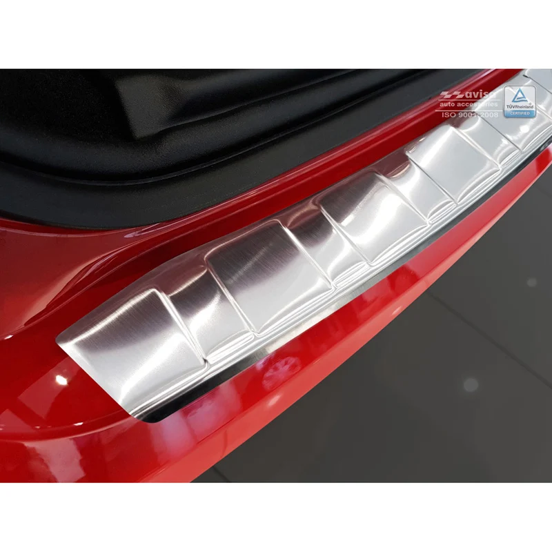 Avisa, Bagkofangerbeskytter, Rustfritstål, passer til Jaguar E-Pace 2017-2020 & FL 2020- 'Ribs'