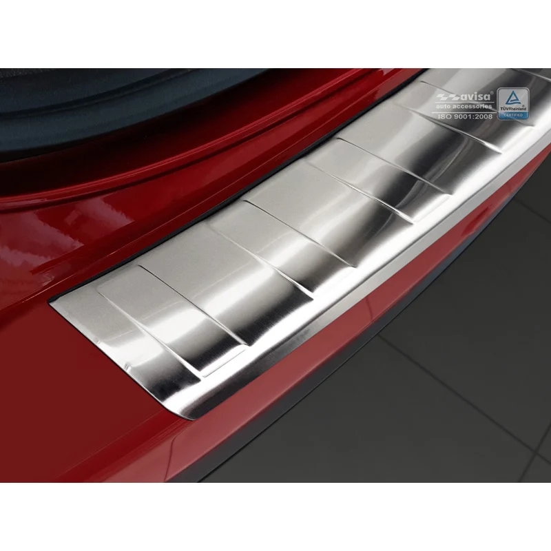 Avisa, Bagkofangerbeskytter, Rustfritstål, passer til Mazda CX-5 II 2017- incl. Facelift 'Ribs'