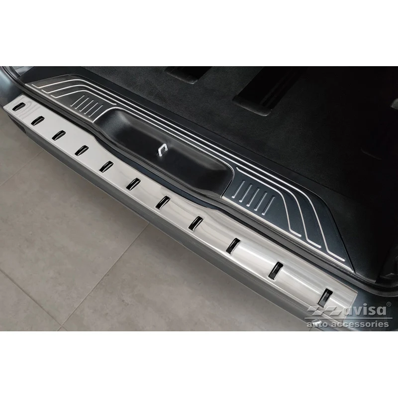 Avisa, Bagkofangerbeskytter, Rustfritstål, passer til Mercedes Vito / V-Class 2014-2019 & Facelift 2019- ( Hatch) 'STRONG...