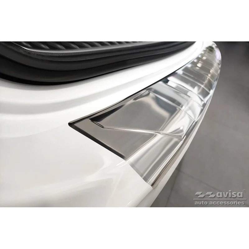 Avisa, Bagkofangerbeskytter, Rustfritstål, passer til Mercedes C-Class W206 Kombi 2021- 'Ribs'