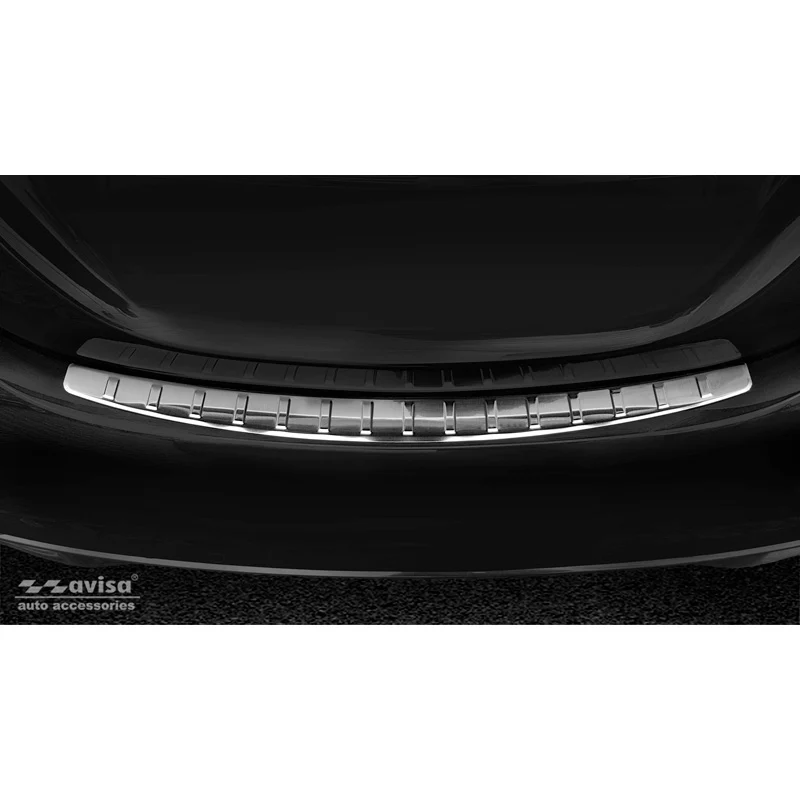 Avisa, Bagkofangerbeskytter, Rustfritstål, passer til Mercedes C-Class W205 Sedan 2014-2019 & 2019-2021 'Ribs'