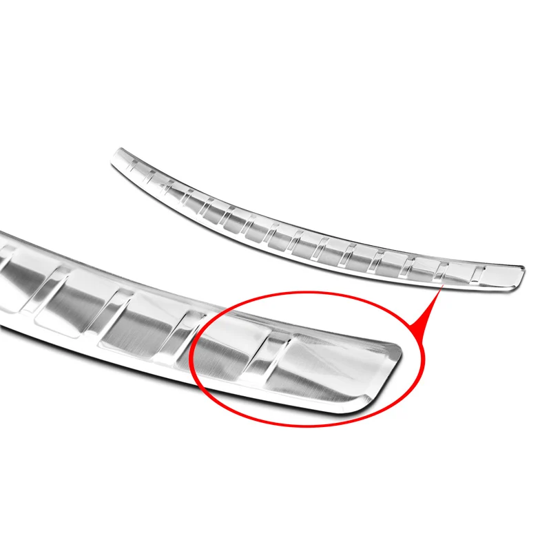 Avisa, Bagkofangerbeskytter, Rustfritstål, passer til Mercedes C-Class W205 Sedan 2014-2019 & 2019-2021 'Ribs'