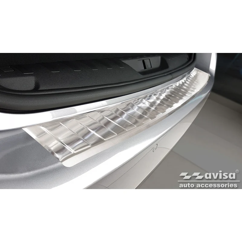 Avisa, Bagkofangerbeskytter, Rustfritstål, passer til Peugeot 308 II SW 2013-2017 & Facelift 2017-2021 'Ribs'