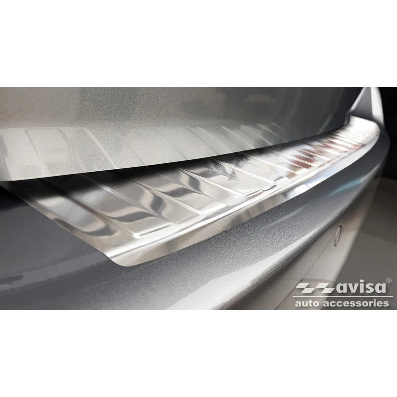 Avisa, Bagkofangerbeskytter, Rustfritstål, passer til Peugeot 308 II SW 2013-2017 & Facelift 2017-2021 'Ribs'