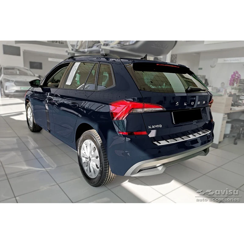 Avisa, Bagkofangerbeskytter, Rustfritstål, passer til Skoda Kamiq 2019- 'STRONG EDITION'
