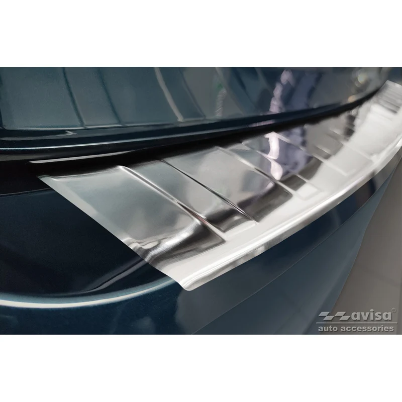 Avisa, Bagkofangerbeskytter, Rustfritstål, passer til Skoda Octavia IV Liftback 2020-2024 & FL 2024- 'Ribs'