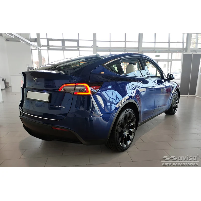 Avisa, Bagkofangerbeskytter, Rustfritstål, passer til Tesla Model Y 2020-