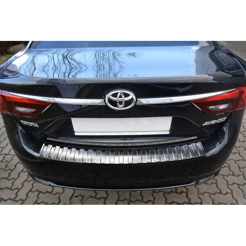 Avisa, Bagkofangerbeskytter, Rustfritstål, passer til Toyota Avensis III Sedan Facelift 2015- 'Ribs'