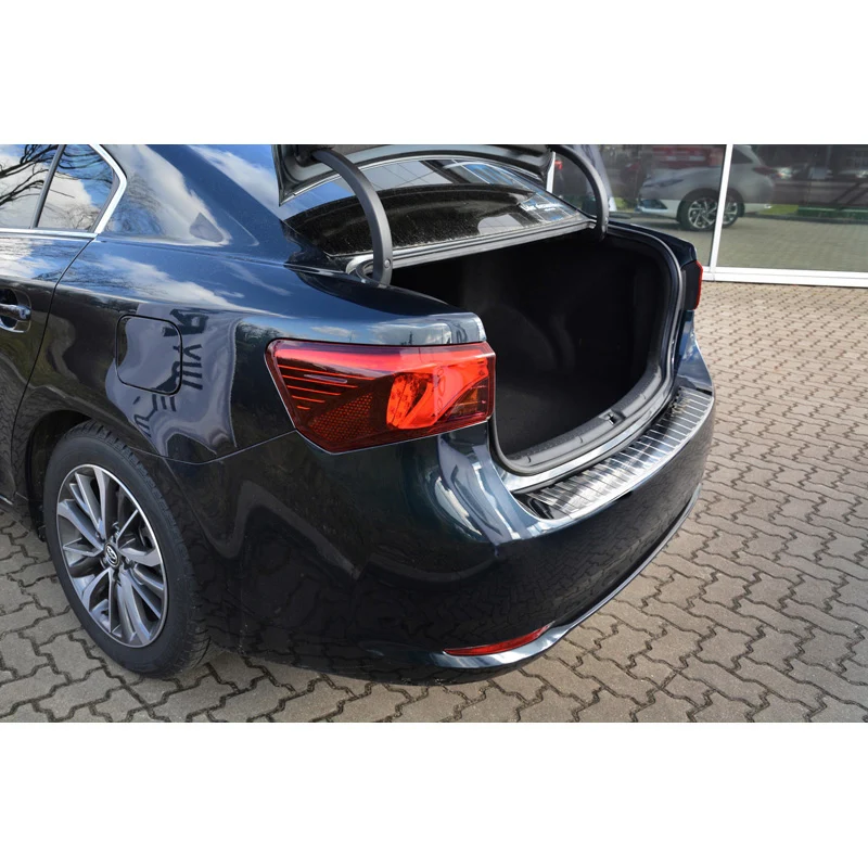 Avisa, Bagkofangerbeskytter, Rustfritstål, passer til Toyota Avensis III Sedan Facelift 2015- 'Ribs'