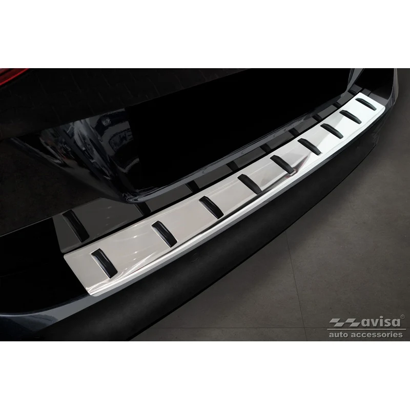 Avisa, Bagkofangerbeskytter, Rustfritstål, passer til Volkswagen Golf VII Variant incl. Alltrack 2012-2017 'STRONG EDITION'