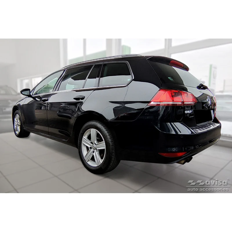 Avisa, Bagkofangerbeskytter, Rustfritstål, passer til Volkswagen Golf VII Variant incl. Alltrack 2012-2017 'STRONG EDITION'