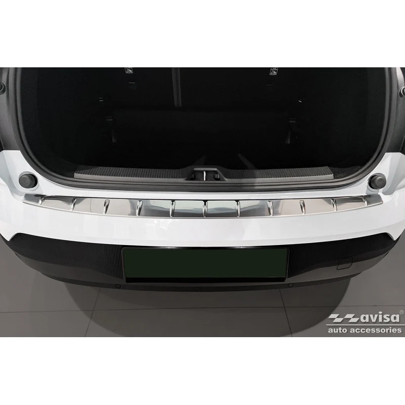Avisa, Bagkofangerbeskytter, Rustfritstål, passer til Volvo EX30 2023- 'Ribs'