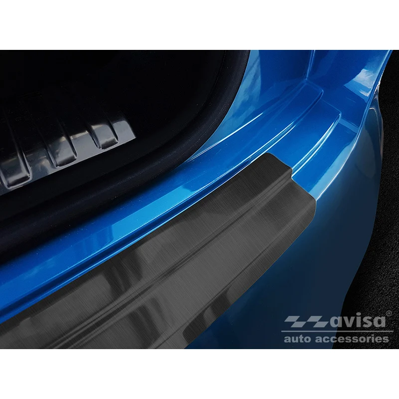 Avisa, Bagkofangerbeskytter, Sort, Rustfritstål, passer til Audi E-Tron incl. Sportback 2018-