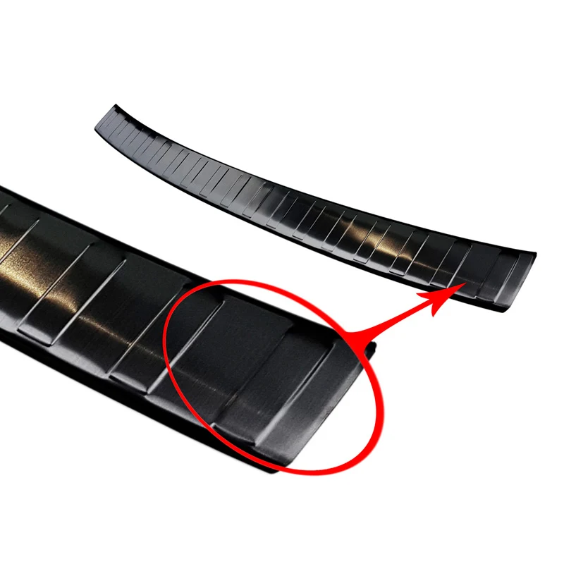 Avisa, Bagkofangerbeskytter, Sort, Rustfritstål, passer til BMW 3-Series G21 Touring M-Package (excl. Sportline & 330e Hyb...