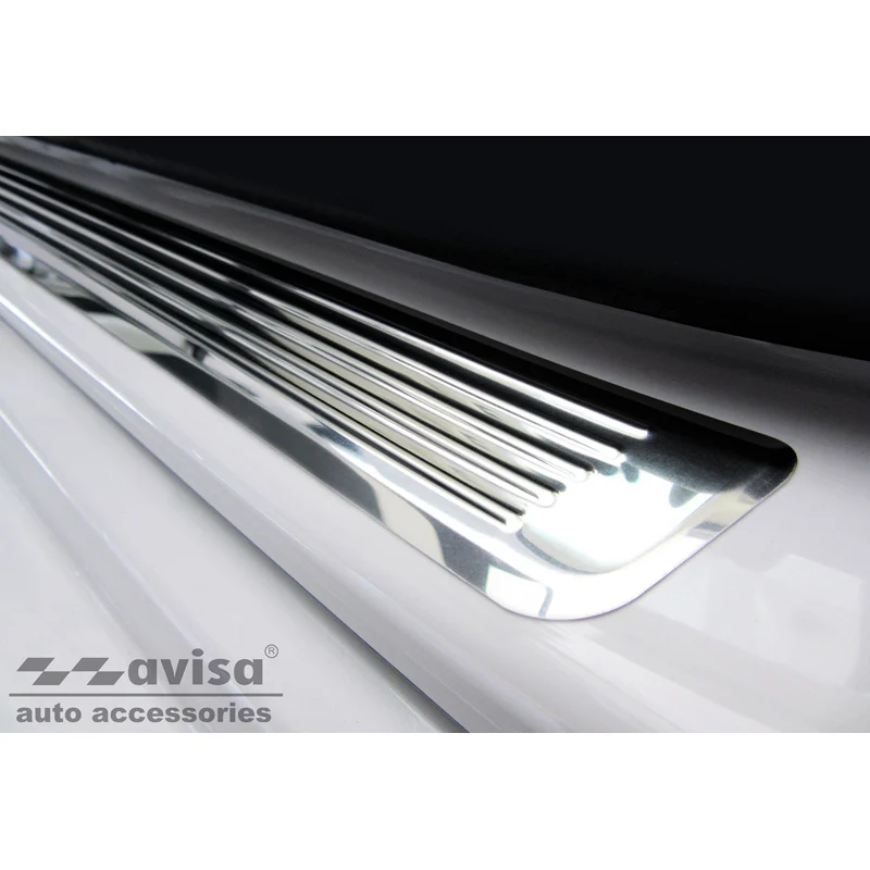 Avisa, Trinbeskyttere, Rustfritstål, passer til BMW X7 G07 2019- 'Lines' - 4-dele