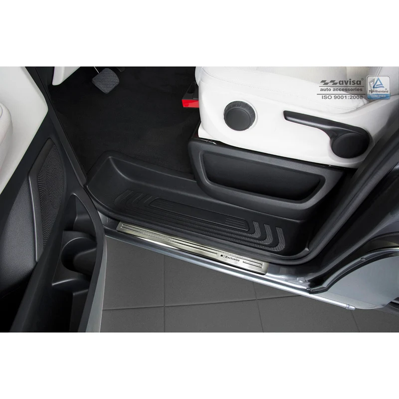 Avisa, Trinbeskyttere, Rustfritstål, passer til Mercedes Vito & V-Class W447 2014- - 'Exclusive' - 2-dele