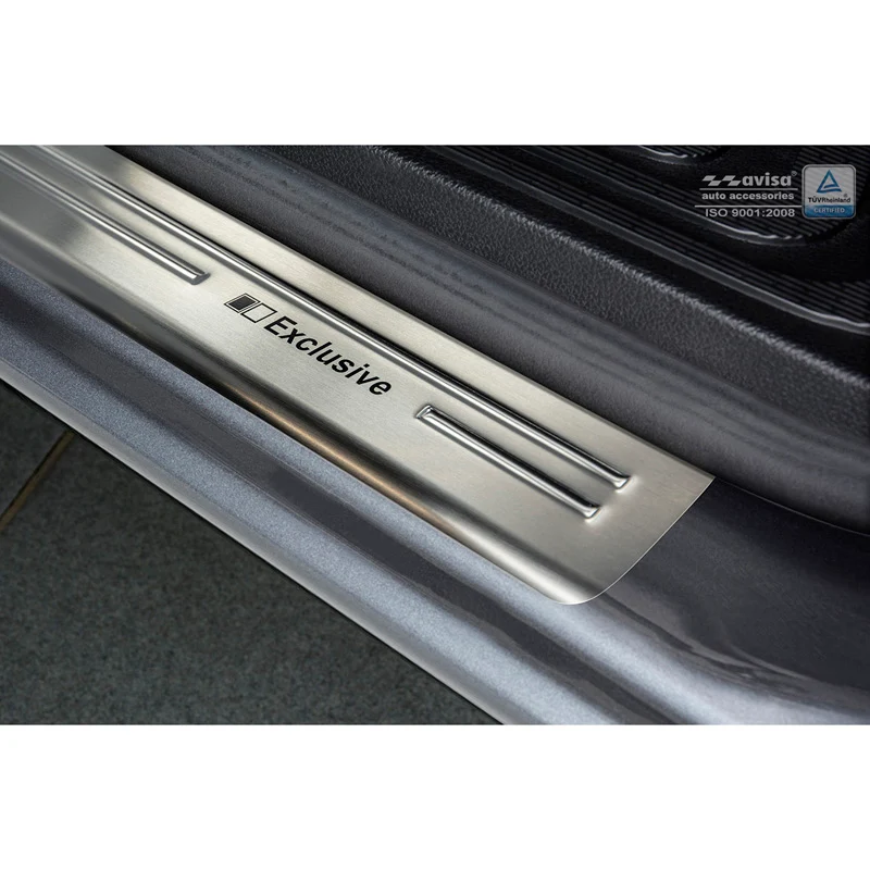 Avisa, Trinbeskyttere, Rustfritstål, passer til Mercedes Vito & V-Class W447 2014- - 'Exclusive' - 2-dele